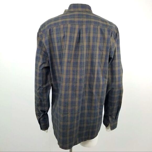 Sovereign Code Mens Brown Plaid Long Sleeve Button Down Shirt Size XXL 2XL NWT - Picture 6 of 6